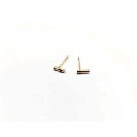 kolczyki stal chirurgiczna złoto kst1203