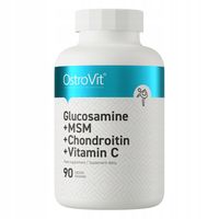 OstroVit Glukozamina + MSM + Chondroityna + Witamina C 90 tab NA STAWY