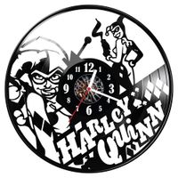 Zegar ścienny z płyty winylowej Harley Quinn 705.14