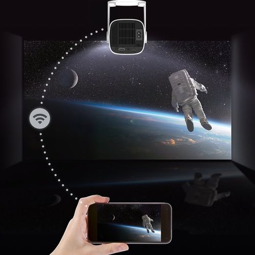 PROJEKTOR RZUTNIK PRZENOŚNY SMART MINI Android 12 TV WiFi BT +HDMI +ETUI na Arena.pl