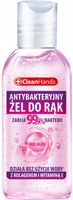 CLEANHANDS ŻEL DO RĄK ANTYBAKTERYJNY KOLAGEN I WITAMINA E 50 ML