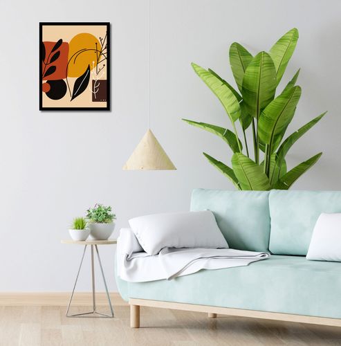 Plakat 40x50cm Ciepłe Kontury na Arena.pl