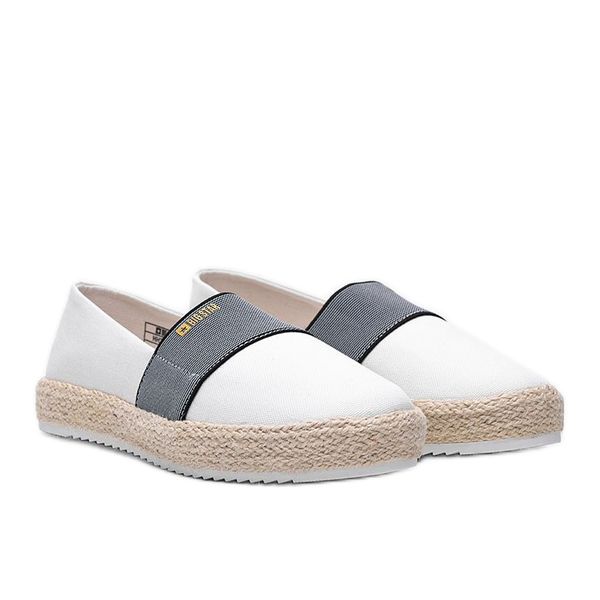 Białe espadryle damskie Big Star r.38 zdjęcie 1