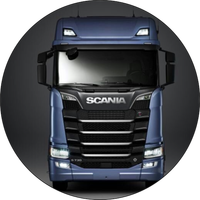 Opłatek na tort Scania Volvo Mercedes Tir Ciągnik Siodłowy Samochód Auto