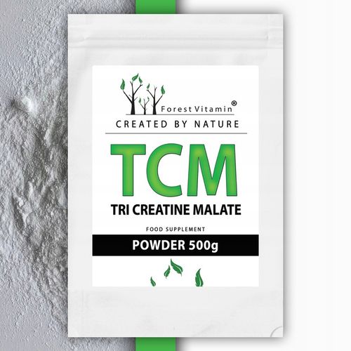 CZYSTA KREATYNA JABŁCZAN KREATYNY TCM 500g SIŁA I WYTRZYMAŁOŚĆ + MIARKA na Arena.pl