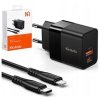 MCDODO ŁADOWARKA USB USB-C 20W + KABEL DO IPHONE