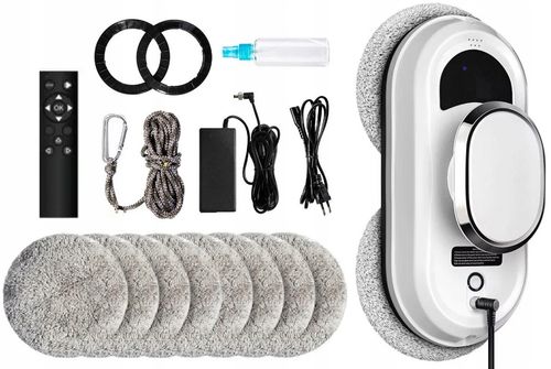 INTELIGENTNY ROBOT DO MYCIA SZYB OKIEN LUSTER AUTOMATYCZNA MYJKA ZESTAW na Arena.pl