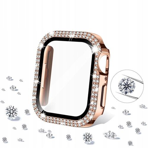 2w1 ETUI + SZKŁO DO APPLE WATCH 4/5/6/7/8/9/SE 40/41/44/45MM KOLORY na Arena.pl