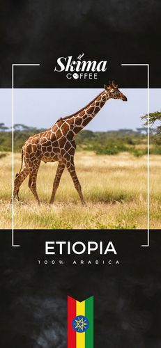 Kawa ziarnista 1kg ETIOPIA 100% ARABICA Świeżo Palona do ekspresu + GRATIS na Arena.pl