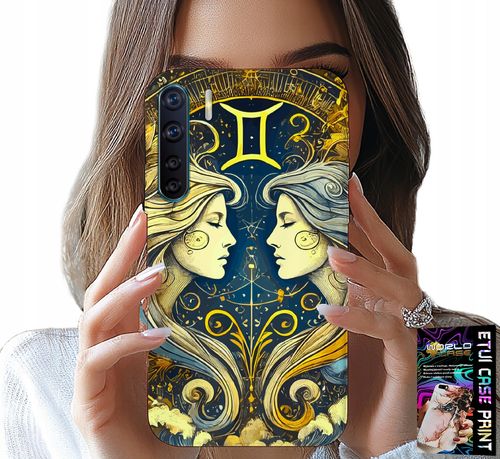 ETUI DO OPPO A91 - ZNAK ZODIAKU, BLIŹNIĘTA ASTRONOMIA CASE na Arena.pl