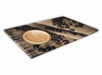 SZKLANA DESKA KUCHENNA 30x20 305a Kawa