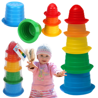 Piramidka Wieża Kubeczki Do Piasku Dla Dzieic 2667