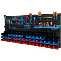 Tablica warsztatowa narzędzia 173,3x78cm 66 kuwet