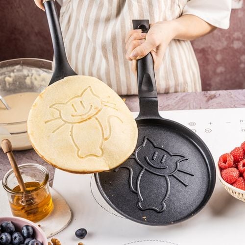 patelnia do naleśników z kotkiem 18cm klausberg kb-7973 na Arena.pl