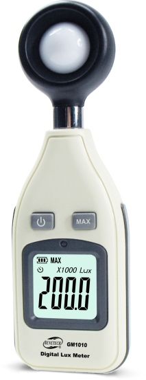 LUKSOMIERZ LUXOMETR MIERNIK NATĘŻENIA ŚWIATŁA OŚWIETLENIA ŚWIATŁOMIERZ LCD zdjęcie 5