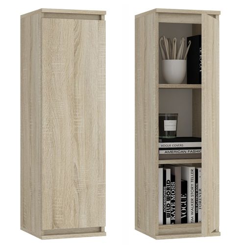 Meblościanka CLP - zestaw mebli witryna + rtv dąb sonoma na Arena.pl