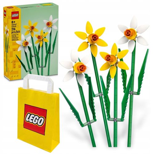 KLOCKI LEGO 40747 ŻONKILE KWIATY KWIAT BUKIET PREZENT NA DZIEN MAMY + TORBA na Arena.pl