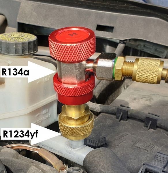 Adaptery z R1234yf na R134a do Aut na Freon NUEDIR zdjęcie 3