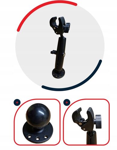 UCHWYT DO SILNIKA DZIOBOWEGO 15cm MOCOWANIE PODSTAWA OKRĄGŁA Q-ERGO na Arena.pl