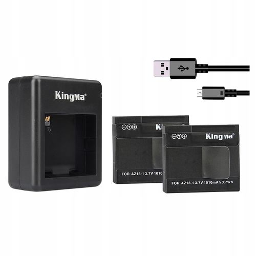 ŁADOWARKA + 2x BATERIA DO XIAOMI YI ACTION CAMERA na Arena.pl