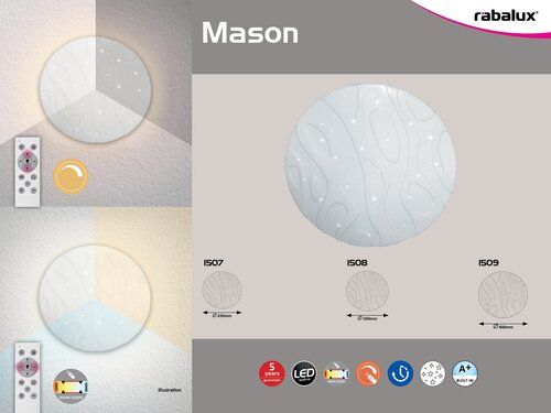 Lampa sufitowe Mason na Arena.pl