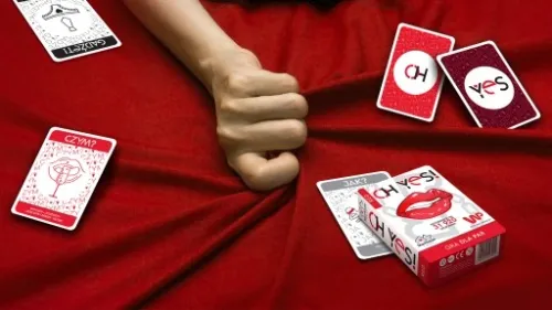 GRA DLA PAR wyzwania dla par OH YES! RED erotyczna PREZENT na Walentynki na Arena.pl