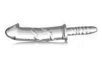 xr brands battle rammer szklany model anatomiczny, prążkowana powierzchnia