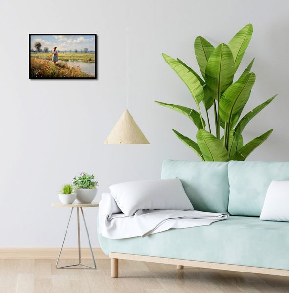 Plakat 45x30cm Wiejski Spokój zdjęcie 4