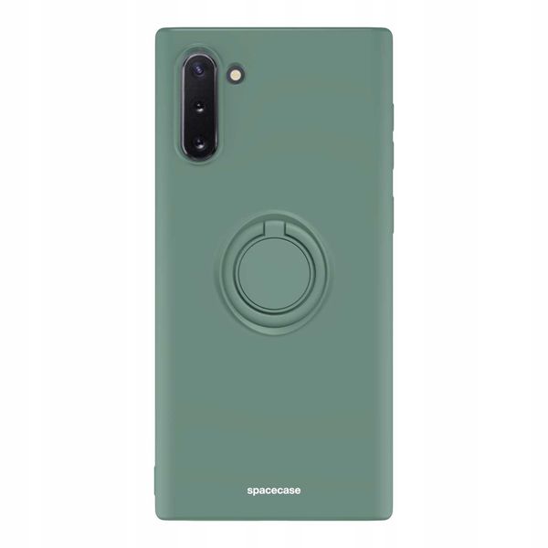 Spacecase Silicone Ring Galaxy Note 10 Dark Green zdjęcie 7