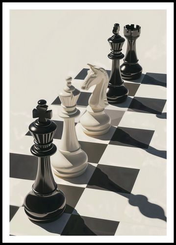 Plakat 68x98cm Szach i Mat na Arena.pl