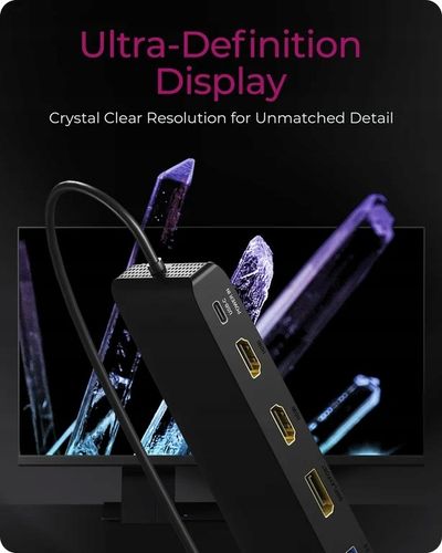 Stacja dokująca ICY BOX IB-DK2116-C USB 3.2 Gen 2 Typ C Czarna na Arena.pl