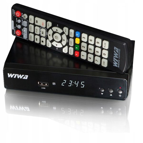 Tuner Dekoder Telewizji WIWA DVBT2 HEVC H.265 MAXX zdjęcie 4
