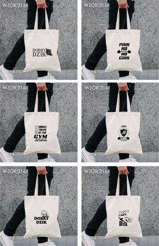 Eko Torba z nadrukiem PREZENT DOBRY DZIK na Arena.pl