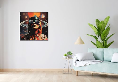 Plakat 80x80cm Kosmiczne Wizje na Arena.pl