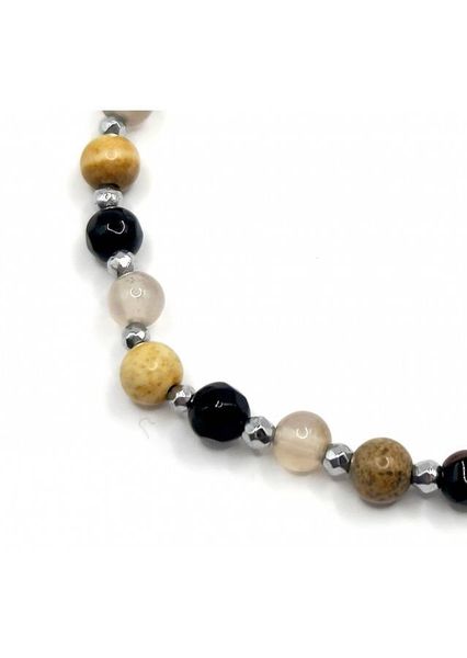 Bransoletka KWARC DYMNY 925 zdjęcie 2