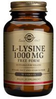 SOLGAR L-Lysine 1000 mg - L-Lizyna 1000 mg (50 tabl.)