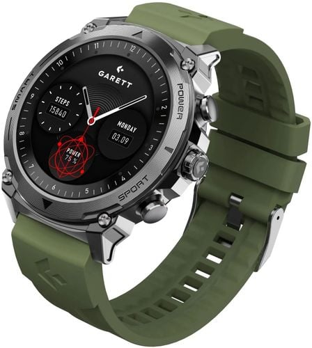 Smartwatch GARETT Atom Stalowy Srebrny na Arena.pl