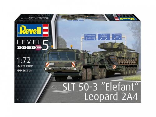 Model plastikowy SLT 50-3 Elefant + Leopard 2A4 na Arena.pl
