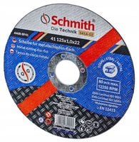 Tarcza do cięcia metalu 1 mm x 125 x 22mm x 50 szt