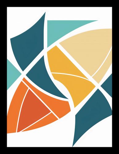 Plakat 30x40cm Geometria Wiatru na Arena.pl