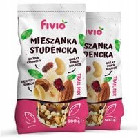 MIESZANKA STUDENCKA 1000G 1KG BAKALIOWA MIX BAKALIE ORZECHY PYSZNA