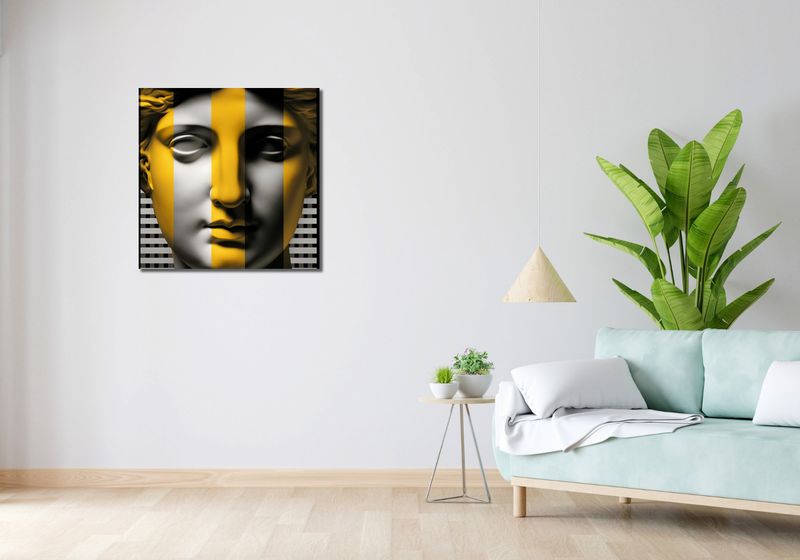 Obraz 70x70cm Klasyczna Awangarda zdjęcie 2