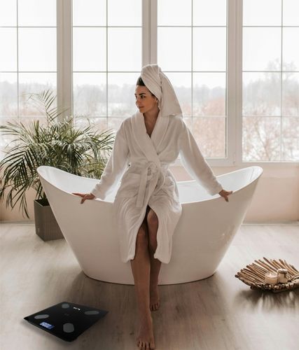 PRECYZYJNA WAGA ŁAZIENKOWA ANALITYCZNA SMART 180KG ELEKTRONICZNA 25w1 na Arena.pl