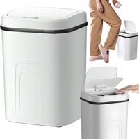 AUTOMATYCZNY KOSZ NA ŚMIECI Z CZUJNIKIEM RUCHU 15L