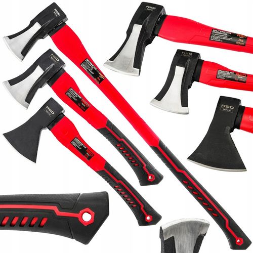 SIEKIERA ROZŁUPUJĄCA ZESTAW SIEKIER TOPOREK CIESIELSKA DO ŁUPANIA 3 na Arena.pl