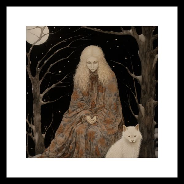 Plakat 20x20cm Stróżka Leśna zdjęcie 3