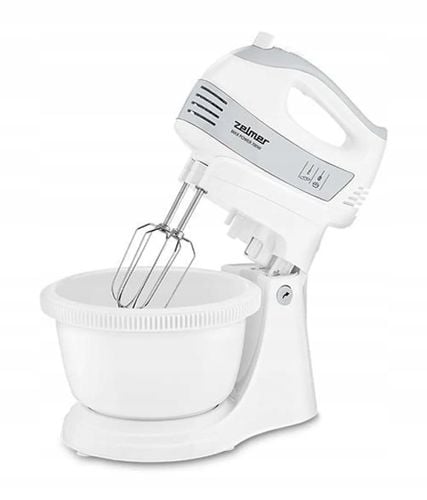 MIKSER z misą 2,5L ZELMER ZHM2459S 700W biały TURBO 4 KOŃCÓWKI 5 na Arena.pl