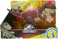 JURRASIC WORLD ATAK KOLCAMI FIGURKA GROŹNY DINOZAUR KARNOTAUR HML42