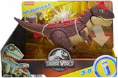 JURRASIC WORLD ATAK KOLCAMI FIGURKA GROŹNY DINOZAUR KARNOTAUR HML42