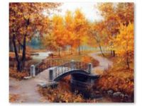 PARK JESIENIĄ  MOZAIKA DIAMENTOWA